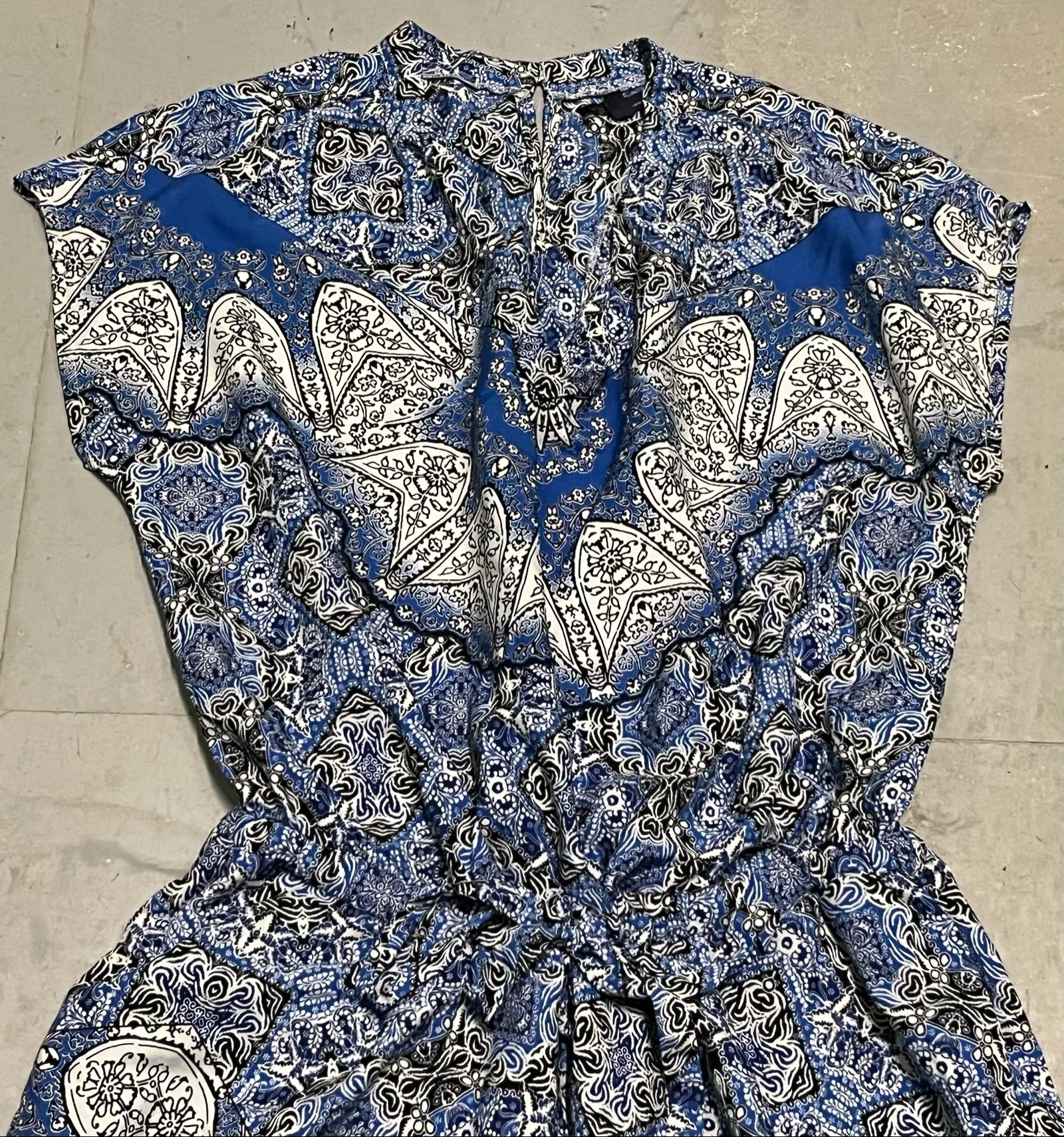 Mono de gasa largo estampado  – photo 3